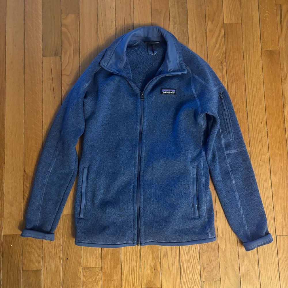 Patagonia Women's Better Sweater® Fleece Jacket Barnacle Blue Size Small